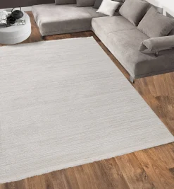 Tappeti Decorativi > Dmora Tappeto Kenton, Crema, 100x300 cm Bianco