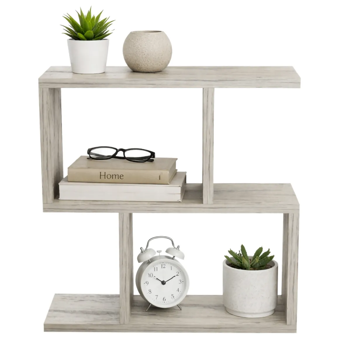 Tavolini Da Salotto > Dmora Tavolino da Salotto 2 Vani Forma Rettangolare 80x40x50h cm, Sfumatura Colore Ripiano Marmo - Verde Beige Marmo