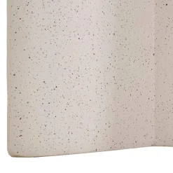 Tavolino da Salotto Bianco Marmo Adatto per Indoor/outdoor Forma Rotondo 41x56x41h cm, Colore Ripiano Bianco - Galeli