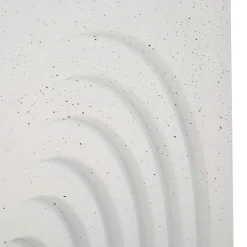 Tavolino da Salotto Bianco Marmo Nero Adatto per Indoor/outdoor Forma Rettangolare 48x58x48h cm, Colore Ripiano Bianco - Galato