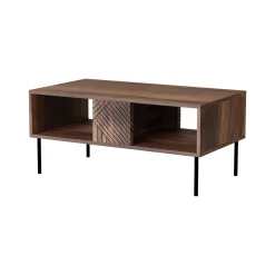 Tavolino da salotto Gadoni, 100x55 h43 cm, Noce
