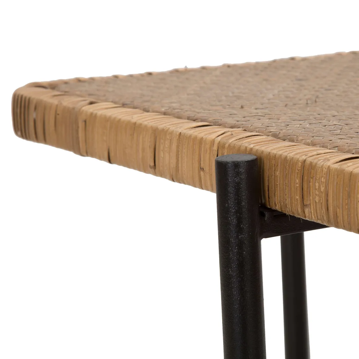 Tavolini Da Salotto > Dmora Tavolino da Salotto Marrone Nero con Ruote Forma Rotondo 57x65x71h cm, Colore Ripiano Trasparente - TamDao Nero, Marrone