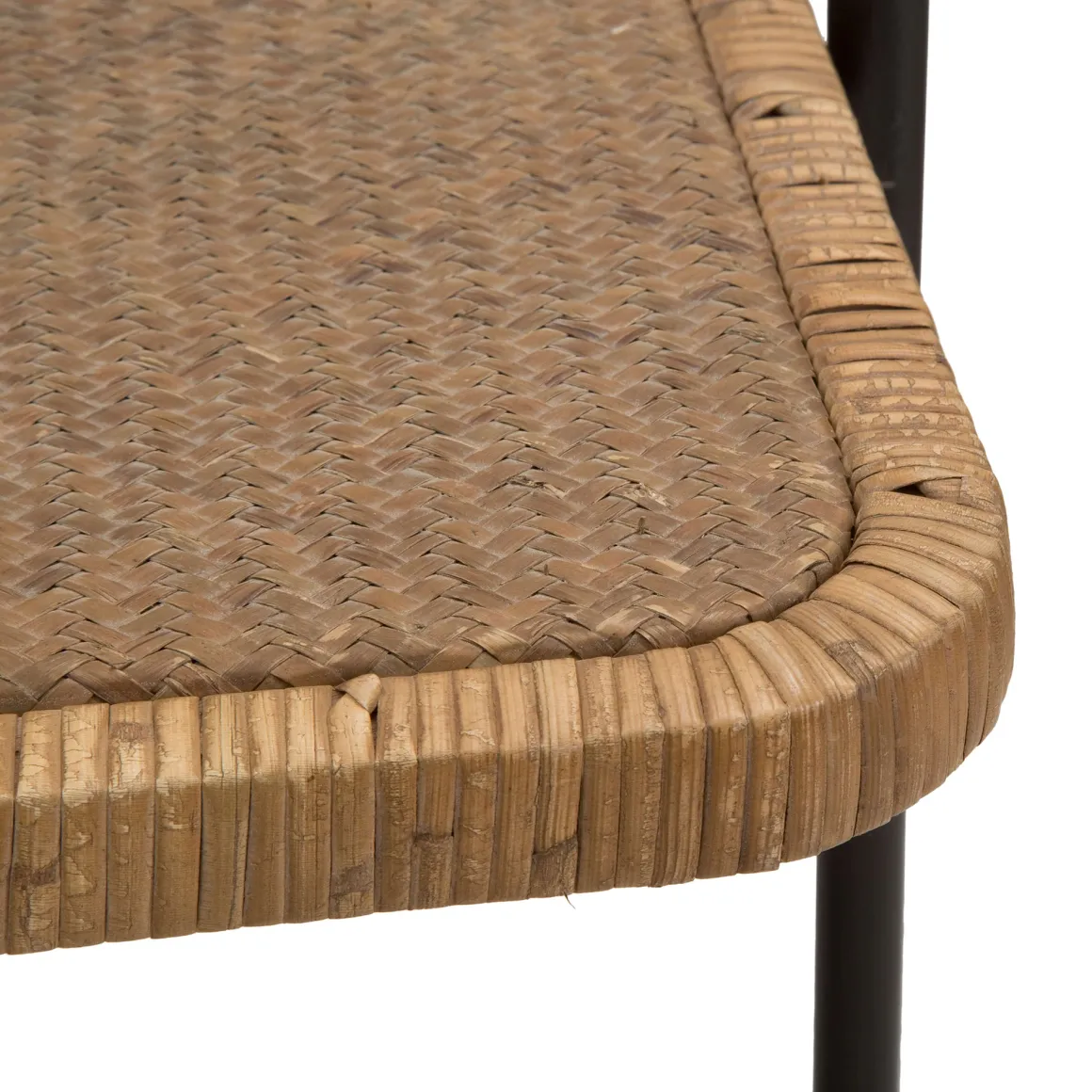 Tavolini Da Salotto > Dmora Tavolino da Salotto Marrone Nero con Ruote Forma Rotondo 57x65x71h cm, Colore Ripiano Trasparente - TamDao Nero, Marrone