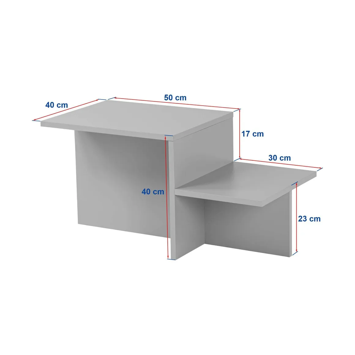Tavolini Da Salotto|Salotto > Dmora Tavolino da Salotto Forma Rettangolare Materiale Piano in Vetro 105x65x35h cm, Colore Ripiano Trasparente - Visconti Marrone Noce