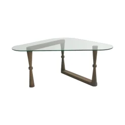 Tavolini Da Salotto|Salotto > Dmora Tavolino da Salotto Portariviste Forma Rettangolare 96x81x41h cm, Sfumatura Colore Struttura Noce - Messico Marrone Noce