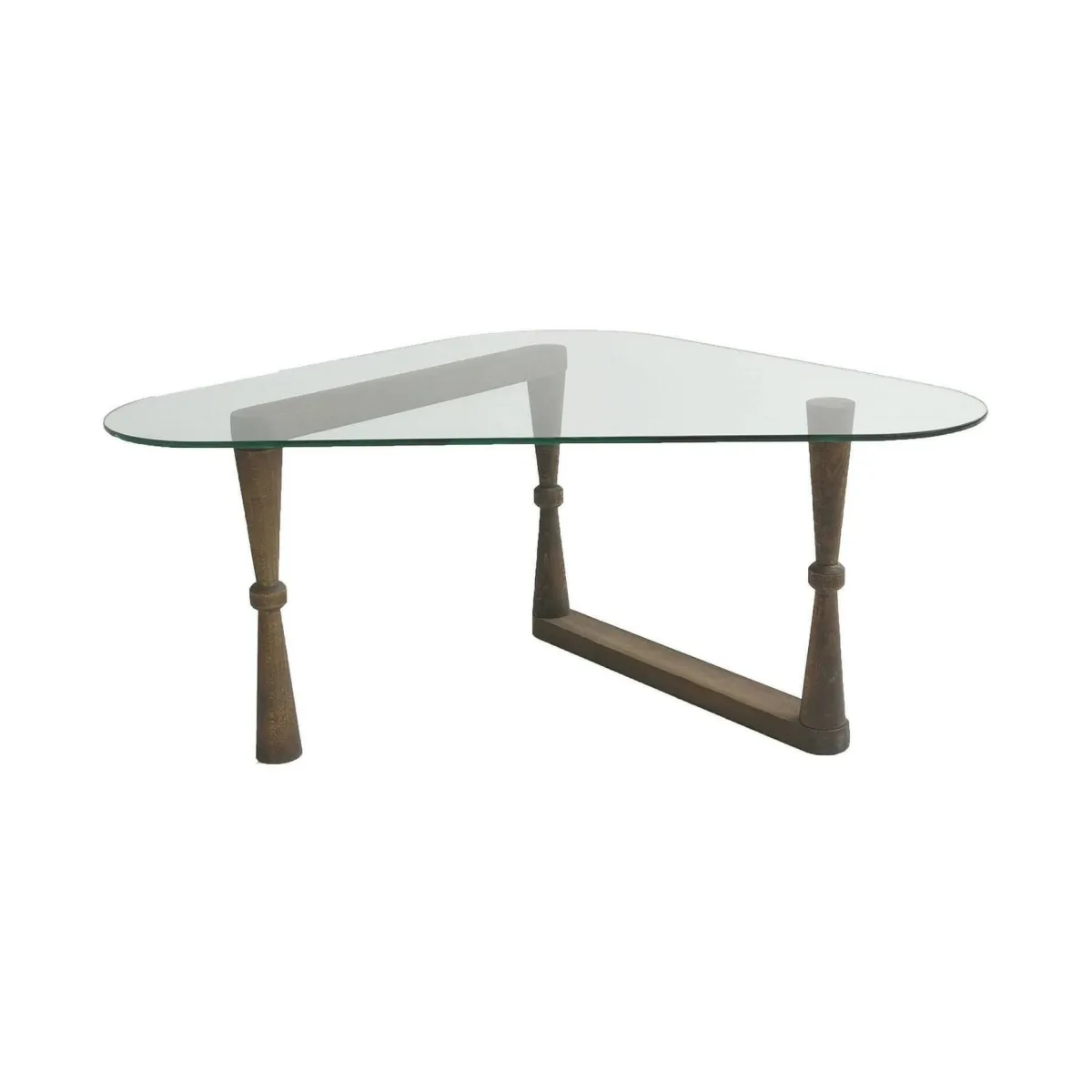 Tavolini Da Salotto|Salotto > Dmora Tavolino da Salotto Portariviste Forma Rettangolare 96x81x41h cm, Sfumatura Colore Struttura Noce - Messico Marrone Noce