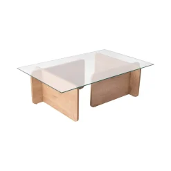 Tavolini Da Salotto|Salotto > Dmora Tavolino da Salotto Portariviste Forma Rettangolare 105x65x40h cm, Sfumatura Colore Struttura Quercia - Teti Marrone Quercia