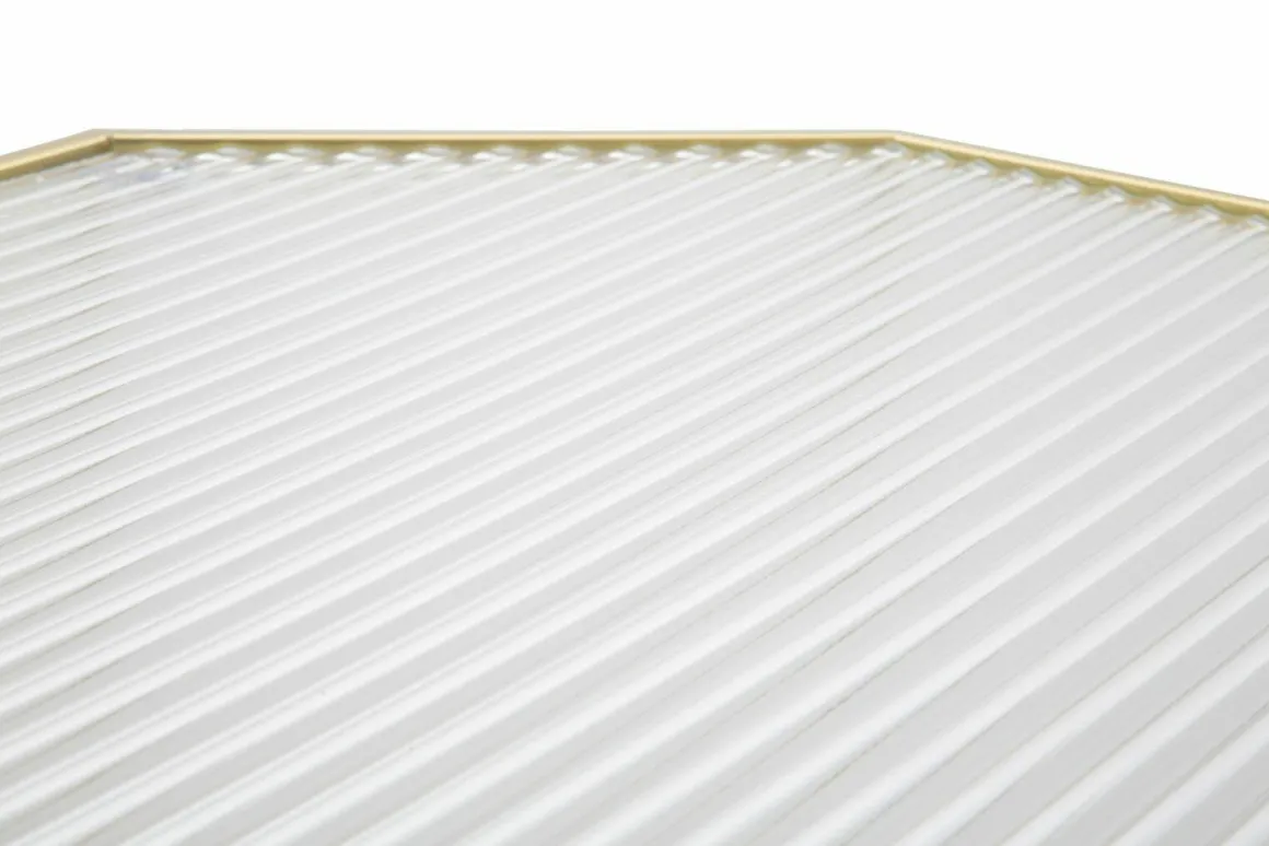 Tavolini Da Salotto|Salotto > Dmora Tavolino da salotto rettangolare quercia 100x59x44h cm - Alfonsa Marrone Rovere Nodi