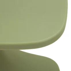 Tavolino da Salotto Verde Adatto per Indoor/outdoor Forma Rettangolare 44x54x44h cm, Colore Ripiano Verde - Bagan