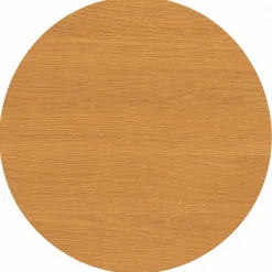 Tavolini Da Salotto|Salotto > Dmora Tavolino salotto ovale rovere 115x50x38h cm - Eugenia Marrone Rovere