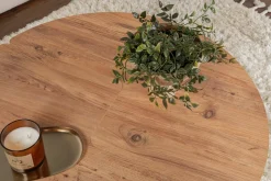 Tavolino salotto quadrato pino 90x90x41h cm - Tairn