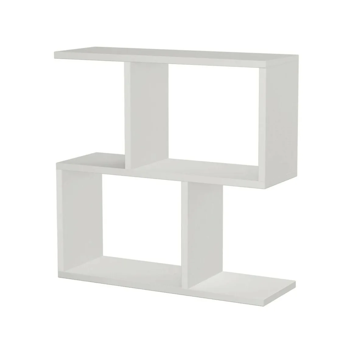 Tavolino salotto rettangolare bianco 60x20x60h cm - Fabrizia