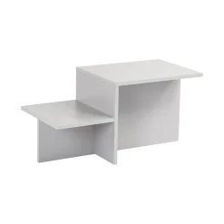 Tavolino salotto rettangolare grigio 80x40x40h cm - Varian