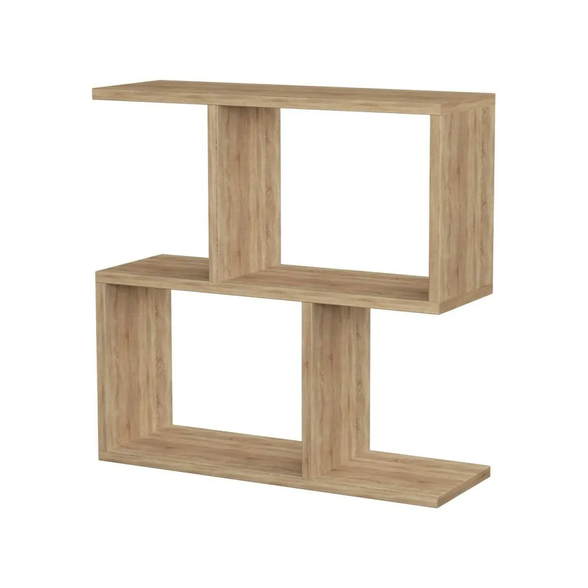 Tavolino salotto rettangolare quercia 60x20x60h cm - Fabrizia