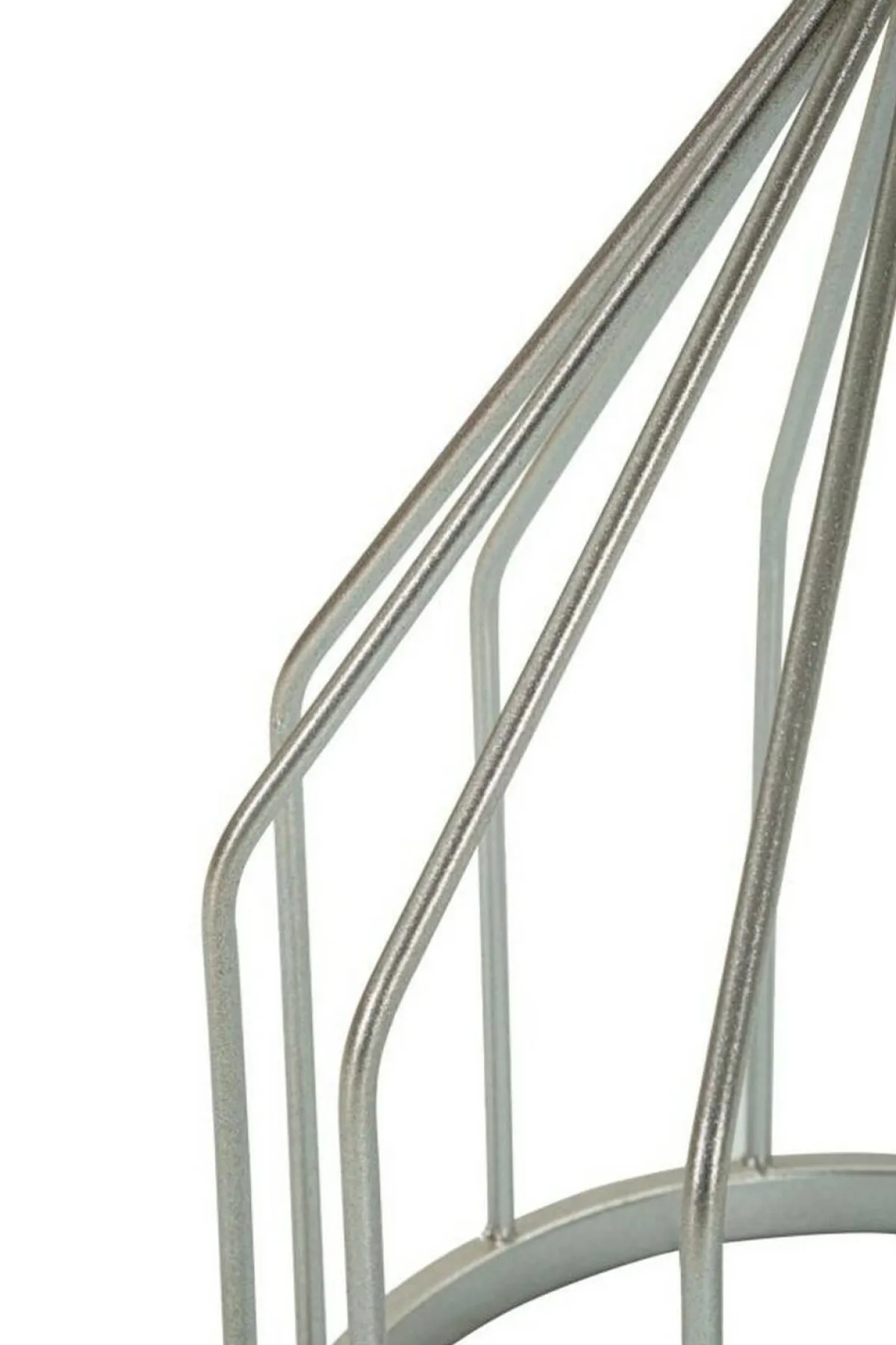 Tavolini Da Salotto > Dmora Tavolino salotto rotondo 37x37x58h cm - Calepio Argento