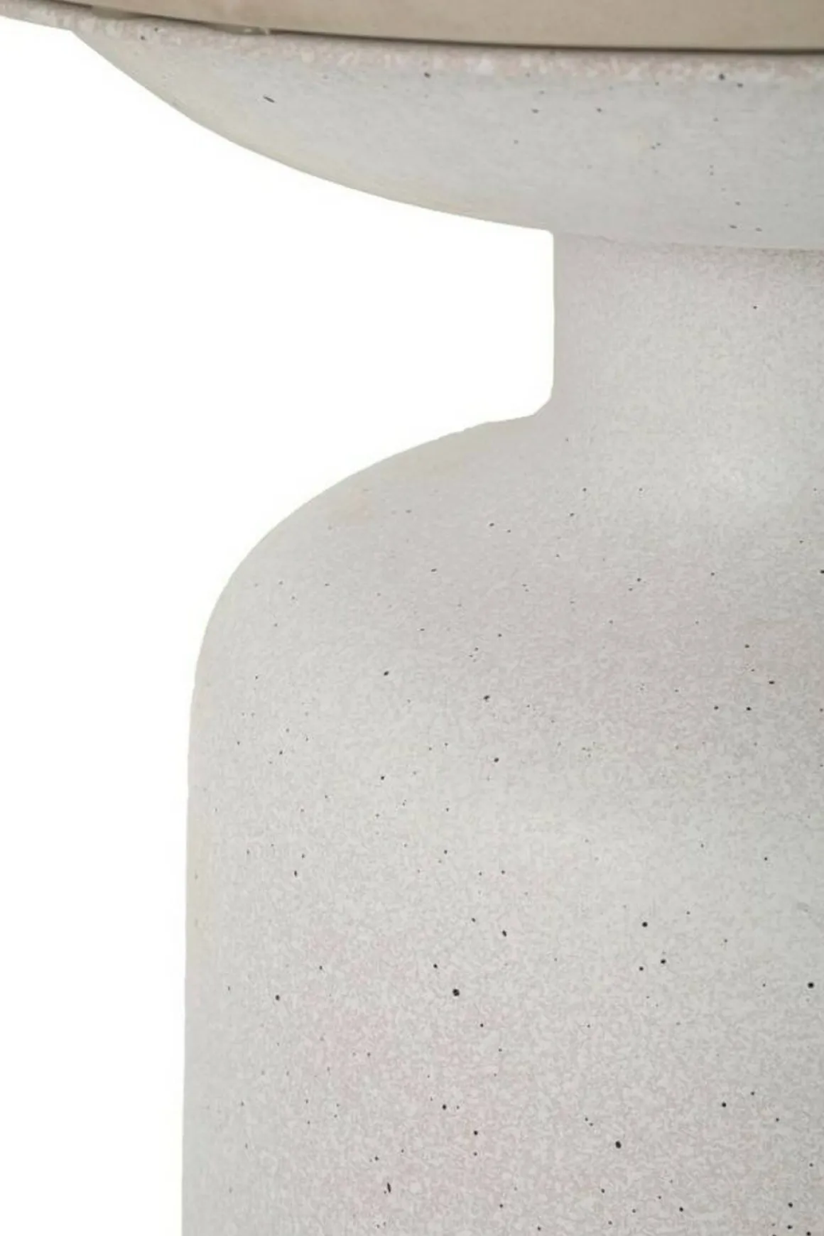 Tavolini Da Salotto > Dmora Tavolino salotto rotondo 45x45x39h cm - Ceva Bianco