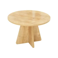 Tavolino salotto rotondo quercia 60x60x40h cm - Armanda
