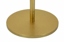 Tavolino soggiorno circolare oro 41x41x80h cm - Argile