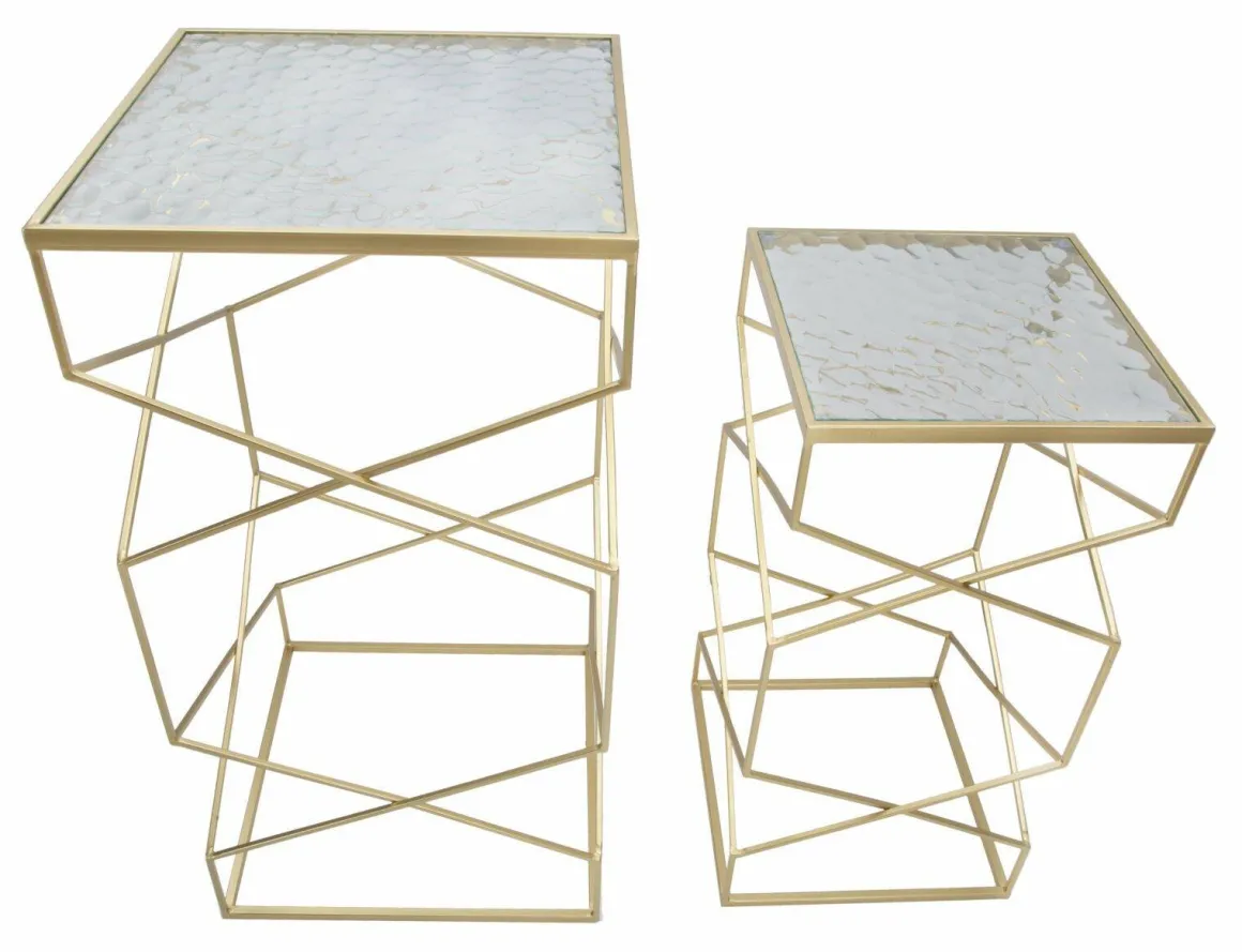 Tavolini Da Salotto > Dmora Tavolino soggiorno quadrato quercia 72x72x40h cm - Pieve Marrone Quercia