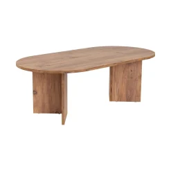 Tavolino soggiorno rettangolare pino 119x60x40h cm - Elain