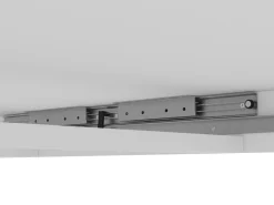 Tavolo Allungabile Bianco Lucido 8 Posti Allungabile 160x90.5x76.5h cm, - Colosimi