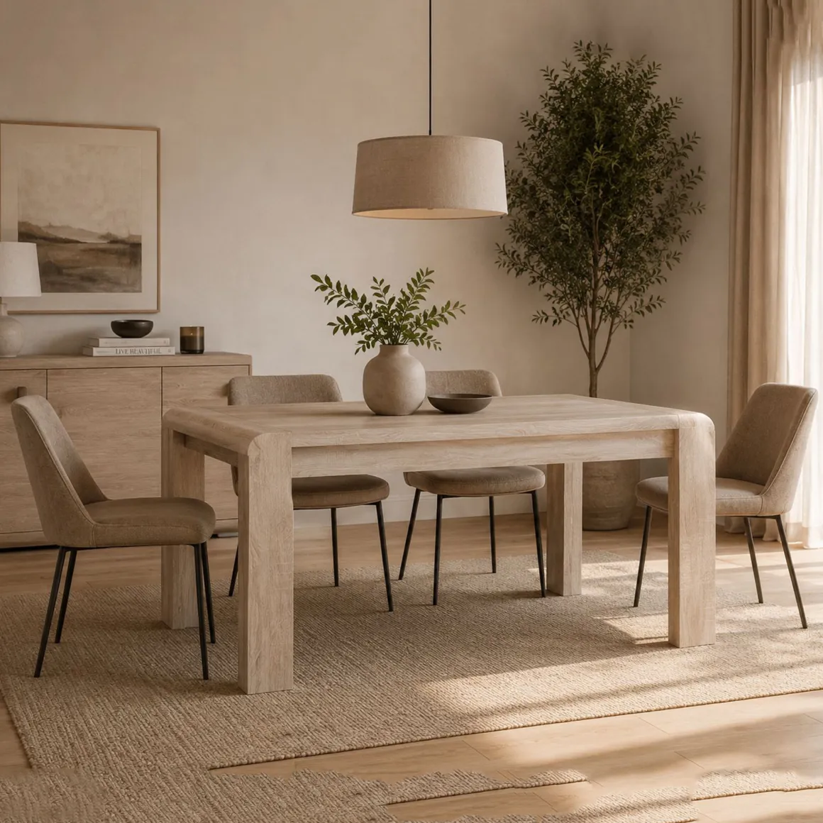 Tavoli Allungabili > Dmora Tavolo Allungabile 8 Posti Allungabile 180x90x76h cm, Meccanismo Estensione Allunga Centrale - Kasota Marrone Rovere