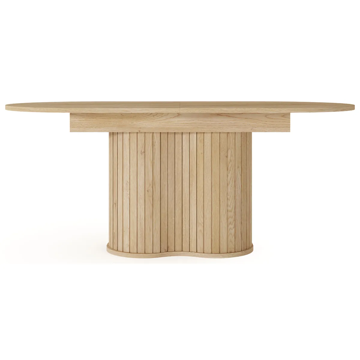 Tavoli Allungabili > Dmora Tavolo Allungabile 8 Posti Allungabile 180x90x76h cm, Meccanismo Estensione Allunga Centrale - Kasota Marrone Rovere