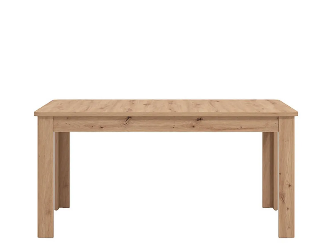 Tavoli Allungabili > Dmora Tavolo Allungabile 8 Posti Allungabile 190x90x77h cm, Meccanismo Estensione Allunga Centrale - Dencio Marrone Rovere Nodi