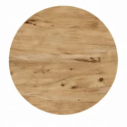 Tavoli Allungabili > Dmora Tavolo Allungabile 8 Posti Allungabile 190x90x77h cm, Meccanismo Estensione Allunga Centrale - Dencio Marrone Rovere Nodi
