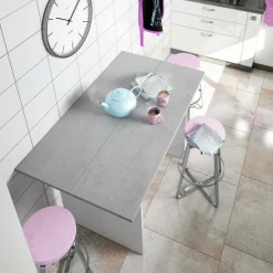 Tavoli Allungabili > Dmora Tavolo allungabile 4-6 posti 170x80cm quercia - Terralba Marrone Quercia