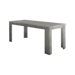 Tavolo allungabile 6-8 posti 120/170x90cm grigio - Avatar