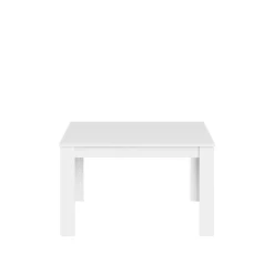 Tavolo allungabile 6-8 posti 140/190x90cm bianco - Abudula