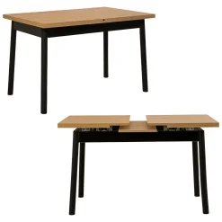 Tavolo allungabile 6-8 posti 153x75cm nero - Rodello