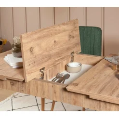 Tavolo allungabile 6-8 posti 165x80cm quercia - Loiano