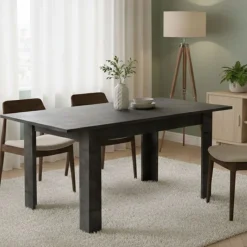 Tavoli Allungabili > Dmora Tavolo allungabile 8-10 posti 137x90cm - Takumi Bianco Lucido