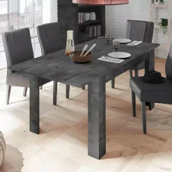 Tavoli Allungabili > Dmora Tavolo allungabile 8-10 posti 137x90cm - Takumi Bianco Lucido