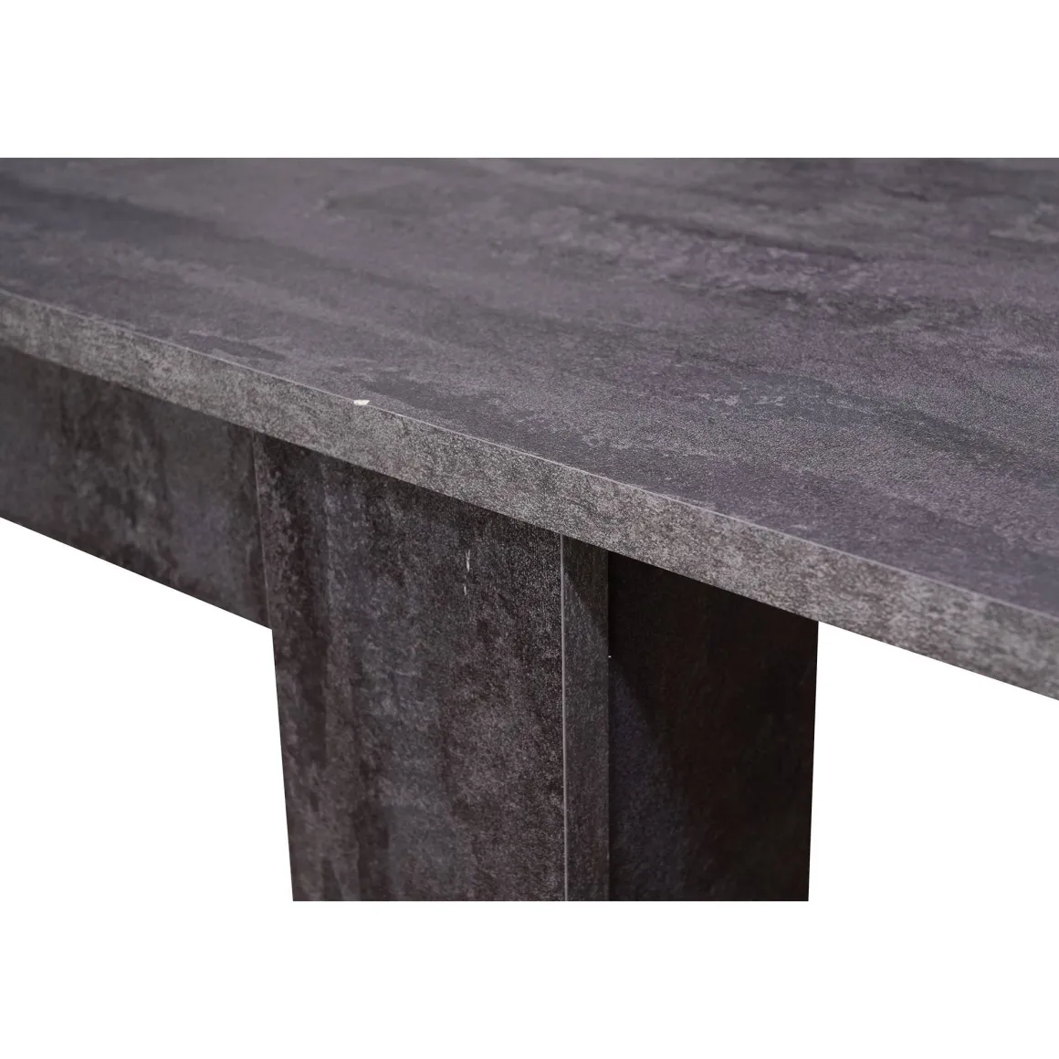 Tavolo allungabile 8-10 posti 160/220x88cm grigio - Artino