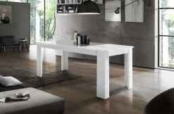 Tavoli Allungabili|Cucina > Dmora Tavolo allungabile 8-12 posti 160/210x90cm cemento - Agenore Grigio Cemento