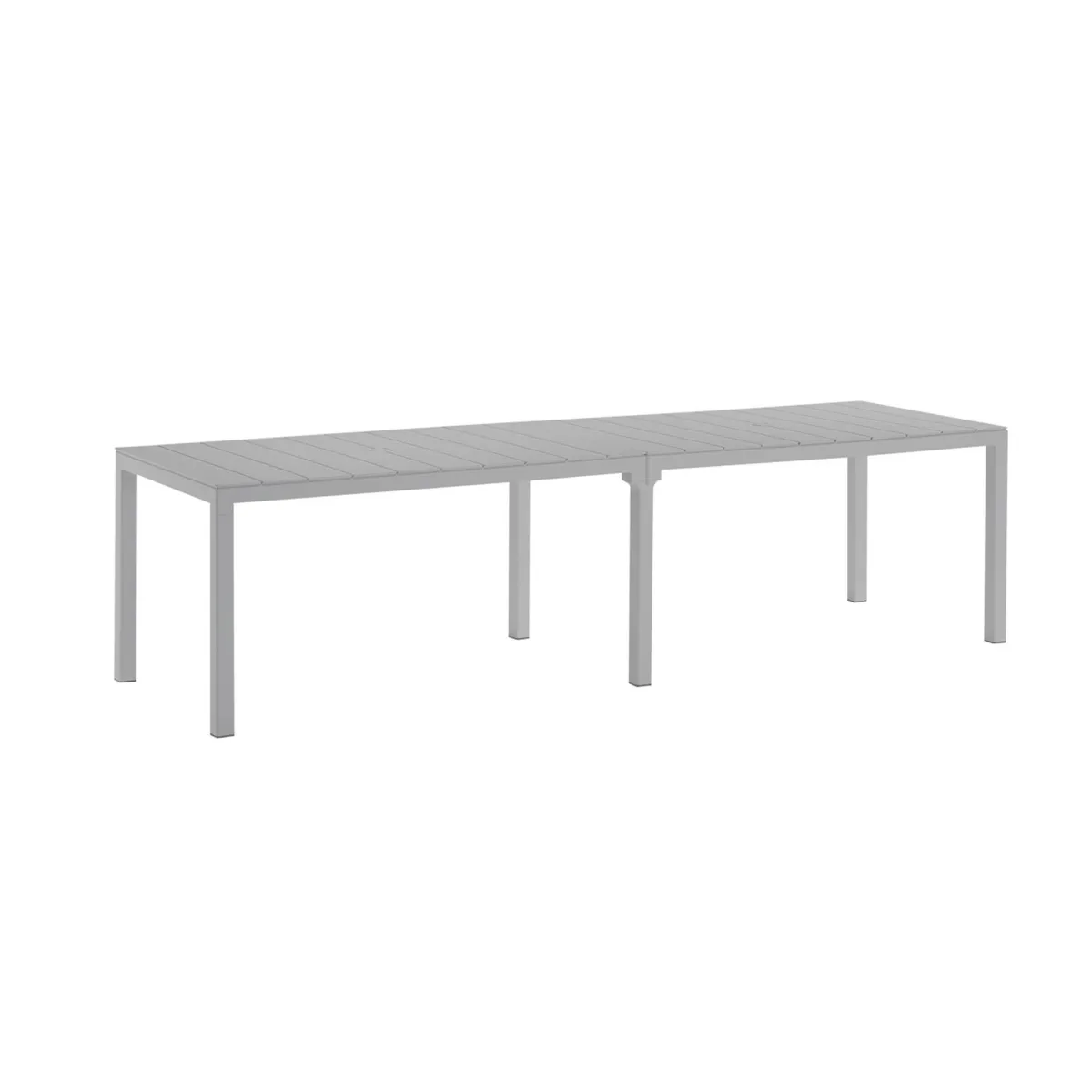 Tavoli Da Esterno > Dmora Tavolo da esterno Campana, 292x86 h74 cm, Grigio