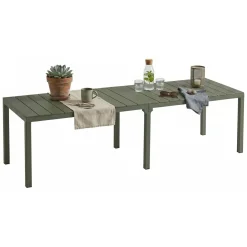 Tavolo da esterno Campana, 292x86 h74 cm, Verde