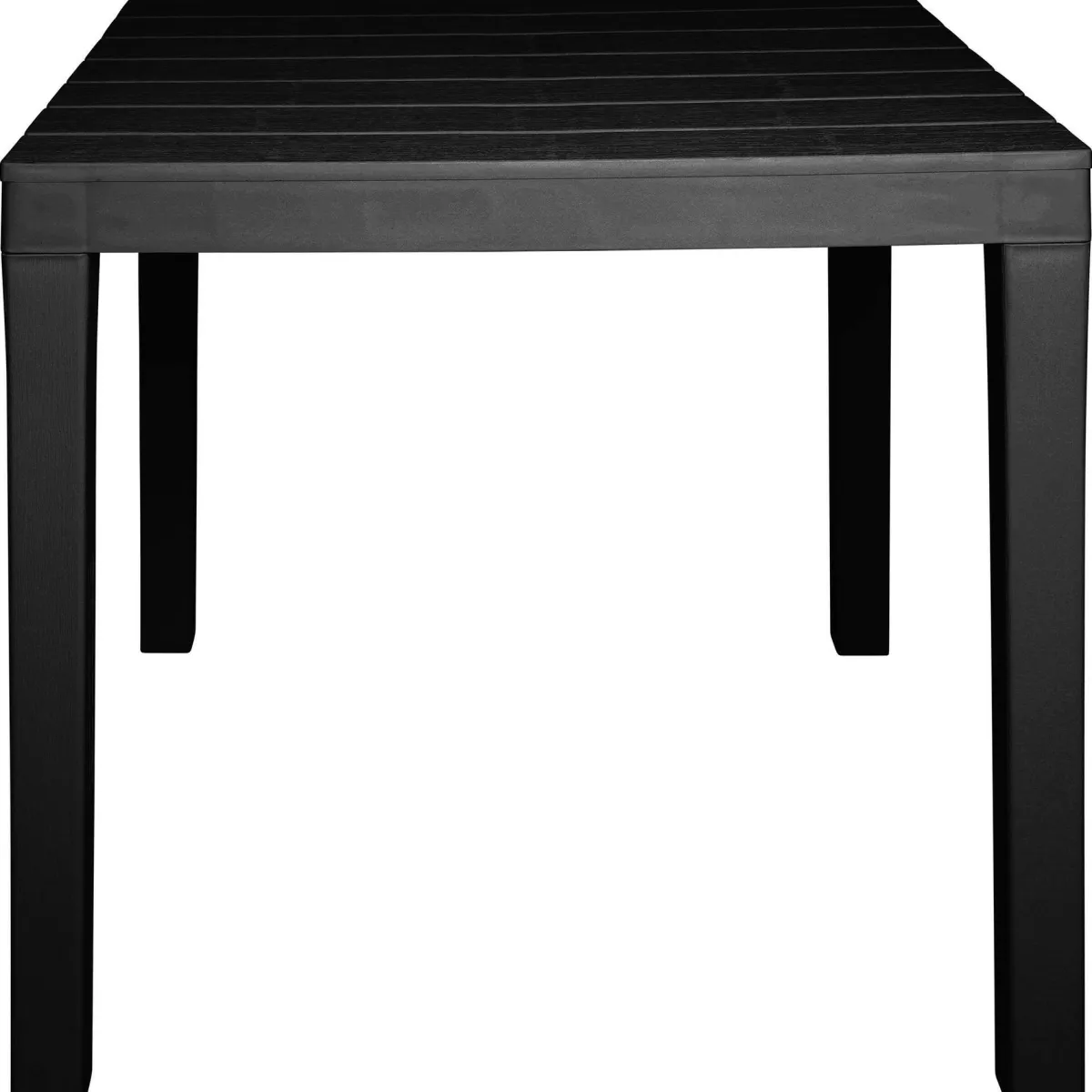 Tavoli Da Esterno|Outdoor > Dmora Tavolo da esterno 4 posti 78x78cm antracite - Vo Nero Antracite