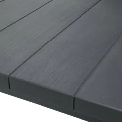 Tavolo da esterno 6 posti 147x90cm antracite - Listowel