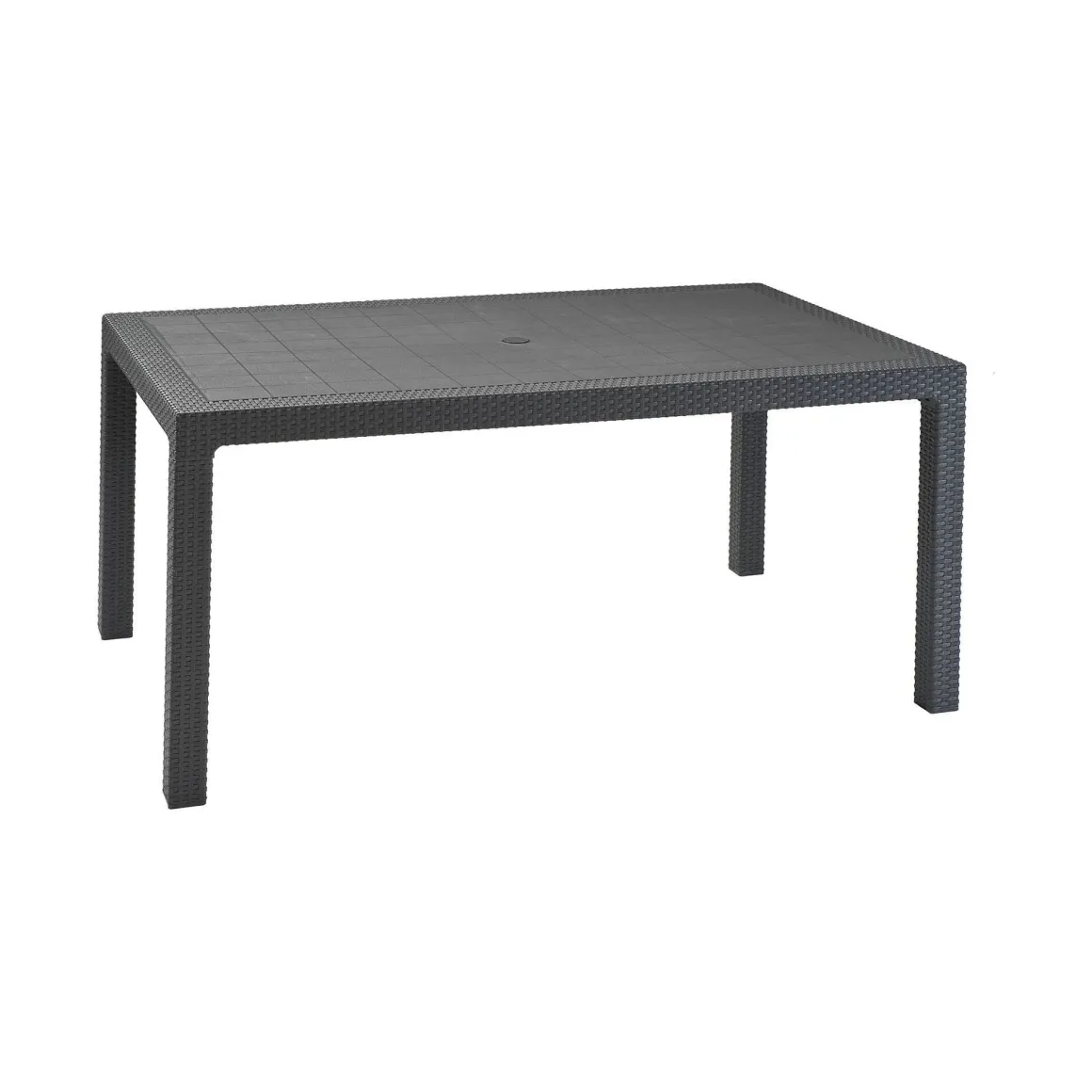 Tavolo da esterno 6 posti 94x160cm antracite - Pickering