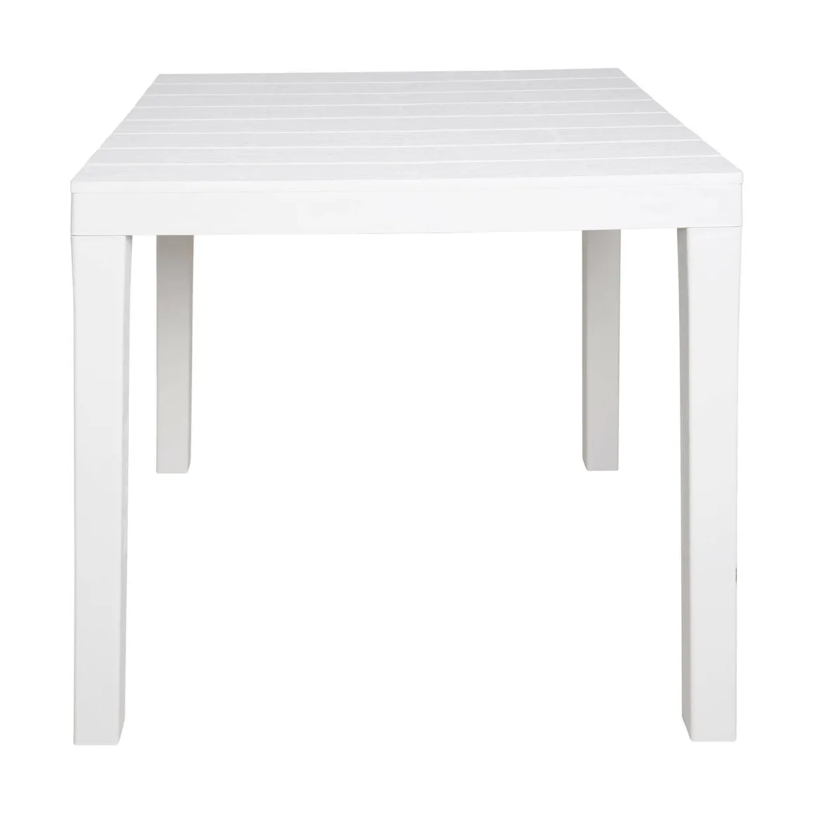 Tavolo da esterno 4 posti 78x78cm bianco - Vo