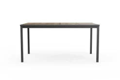 Tavolo da esterno 6 posti 159x95cm rovere e antracite - Sarnia