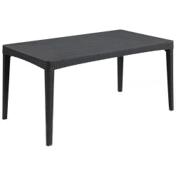 Tavolo da esterno Salmon, 160x90 h74 cm, Antracite