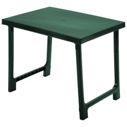 Tavoli Da Esterno > Dmora Tavolo da Esterno 6 Posti Tavolo Tavolo da Esterno Fisso 137x85x72h cm, Lunghezza Massima 137 cm Made in Italy - Greggs Verde