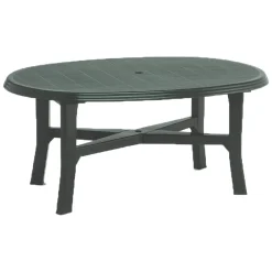 Tavolo da Esterno Verde 6 Posti Tavolo Tavolo da Esterno Fisso 165x110x72h cm, Lunghezza Massima 165 cm Made in Italy - Simmsville
