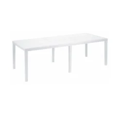 Tavoli Da Esterno|Outdoor > Dmora Tavolo da giardino allungabile 8-10 posti 150/220x90cm - Abbaviva Marrone