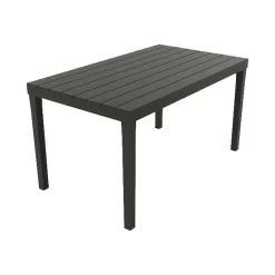 Tavolo da giardino 10 posti 80x138cm antracite - Asar